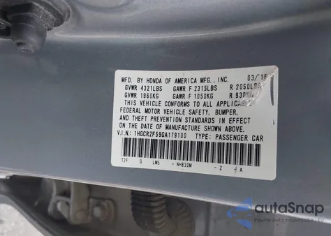 2016 Honda Accord Sport from USA, damaged, VIN 1HGCR2F59GA179100